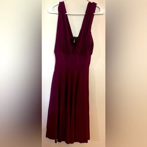 Convertible Feminine A-Line Dress with a swish